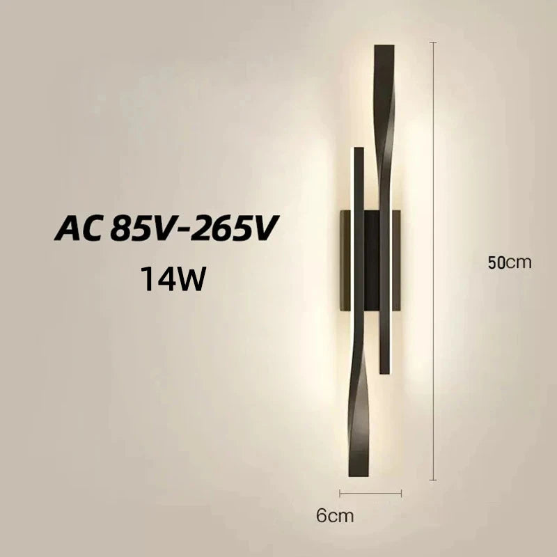 AIFENG Modern Nordic Long Wall Lamp