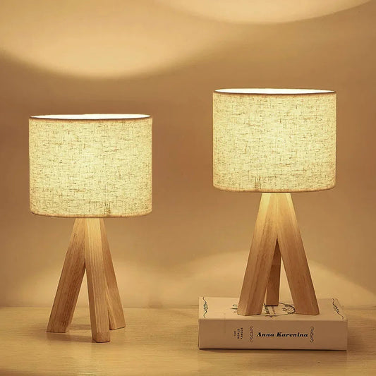 ASCELINA Nordic Fabric Table Lamp