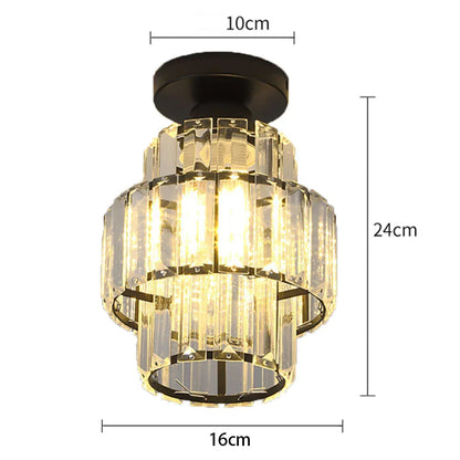 DecorBites™ Black Gold Minimalist LED Chandelier Pendant Lights for Kitchen Island