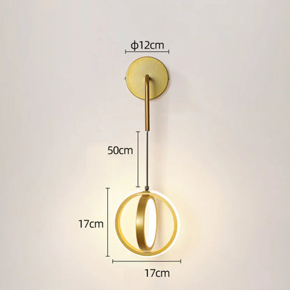 DecorBites™ LED Wall Lamp: Modern Ceiling Lights for Bedroom & Living Room, Indoor Decoration Fixtures