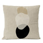 Abstract Black Boho Pillow Cover