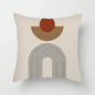 Abstract Line Pattern Cushion Cover