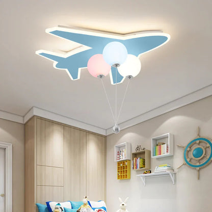 DecorBites™ Kids Cloud/Aircraft Chandelier with Remote Control - Interior Lighting Solution