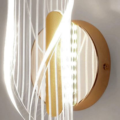 Acrylic 3-Color LED Wall Sconce