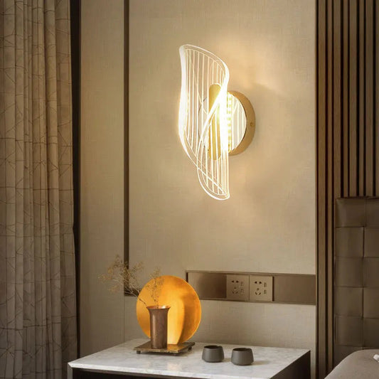 Acrylic 3-Color LED Wall Sconce