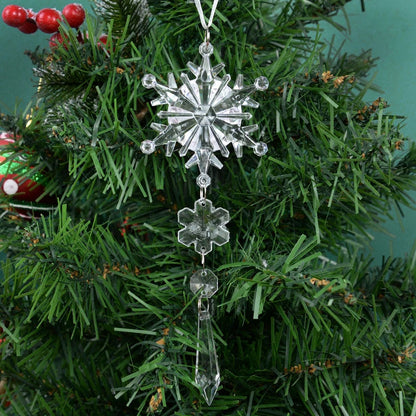 Acrylic Snowflake Ice Pendant Ornaments