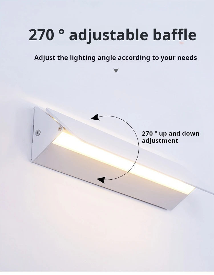 Adjustable Aluminium LED Wall Lamp