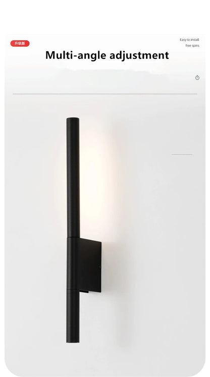 Adjustable Aluminium Wall Lamp - Nordic Design