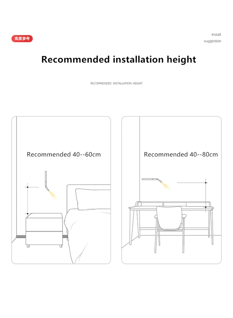 Adjustable Aluminium Wall Lamp - Nordic Design