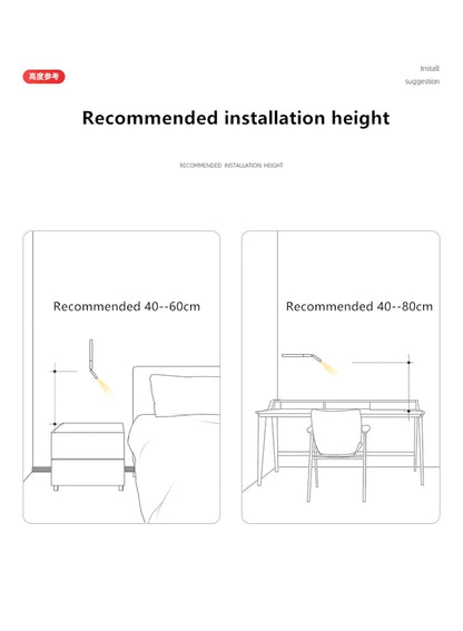 Adjustable Aluminium Wall Lamp - Nordic Design