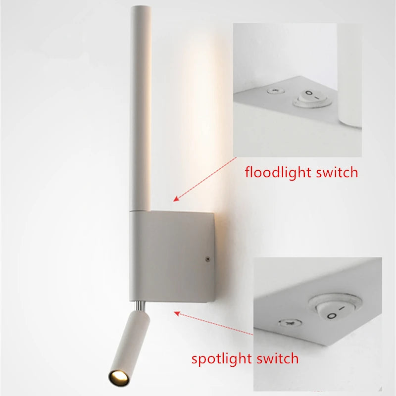 Adjustable Aluminium Wall Lamp - Nordic Design