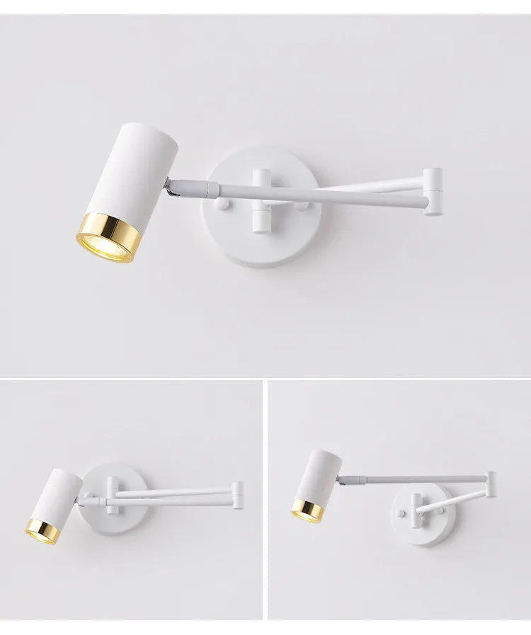 Adjustable LED Touch Sensor Wall Lamp