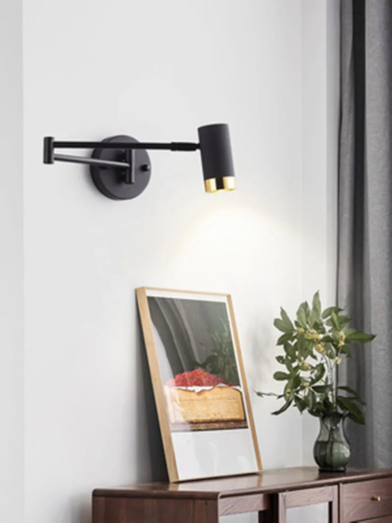 Adjustable LED Touch Sensor Wall Lamp