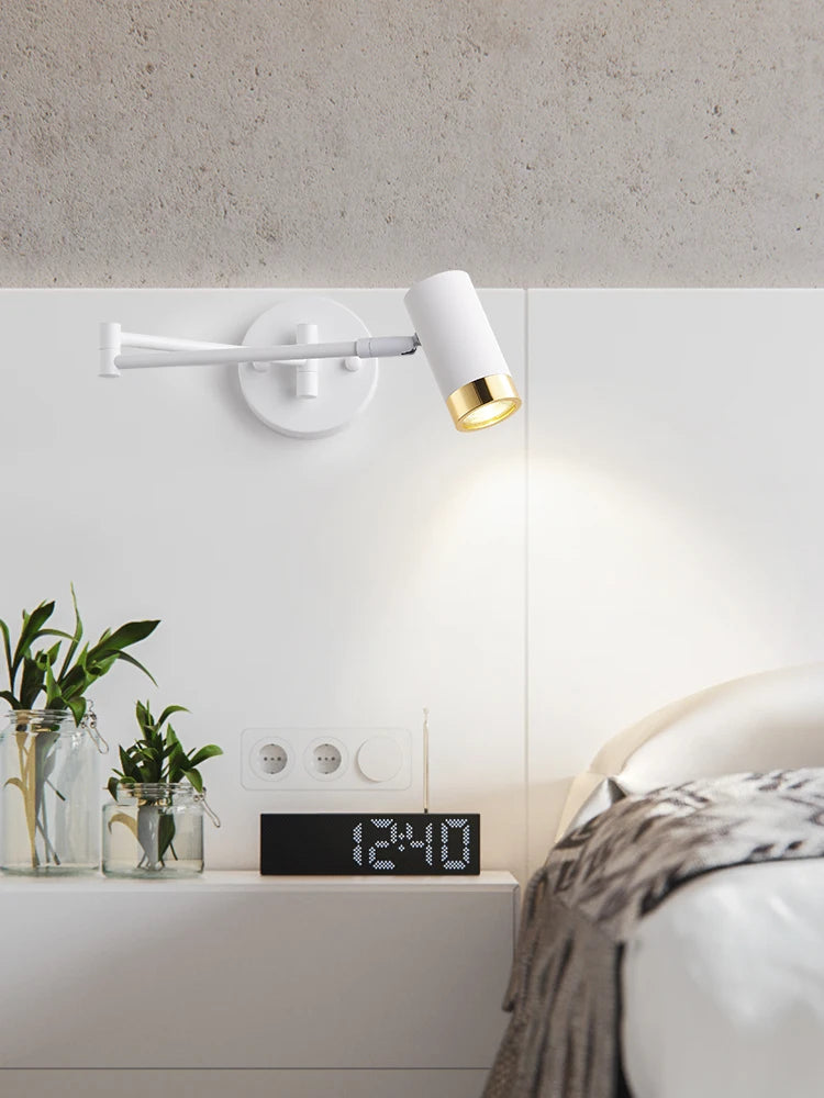 Adjustable LED Touch Sensor Wall Lamp