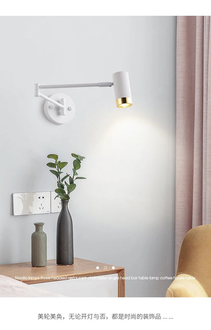 Adjustable LED Touch Sensor Wall Lamp