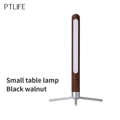 Adjustable LED Wooden Table Lamp