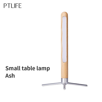 Adjustable LED Wooden Table Lamp