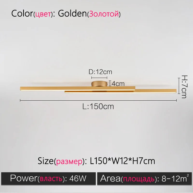 ديكوربايتس™ 2023 مصباح سقف نورديك حديث لغرفة المعيشة، غرفة النوم، الممر، والشرفة