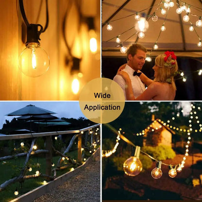 DecorBites™ LED G40 E12 Bulbs for Outdoor Garden Decor