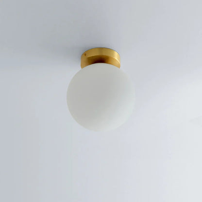 ديكوربايتس™ - مصباح سقف على شكل كرة زجاجية لديكور غرفة النوم العصرية