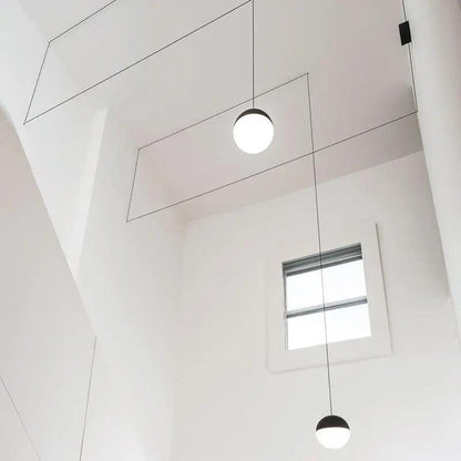 Alise - Nordic Plug-In DIY Glass Hanging Lights For Bedroom