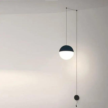 Alise - Nordic Plug-In DIY Glass Hanging Lights For Bedroom