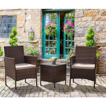 All-Weather Rattan Patio Furniture Set