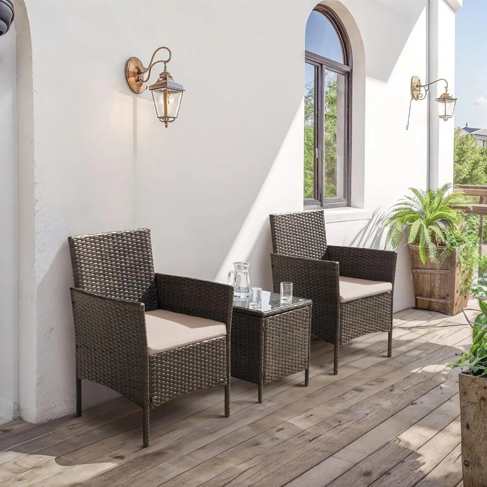 All-Weather Rattan Patio Furniture Set