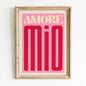 Amore Mio Canvas Wall Art