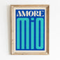 Amore Mio Canvas Wall Art