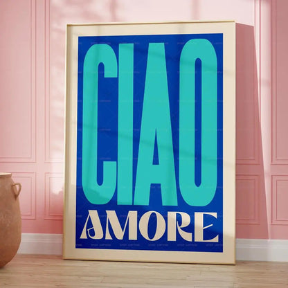 Amore Mio Canvas Wall Art