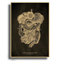 Anatomical Skeleton Kraft Paper Poster