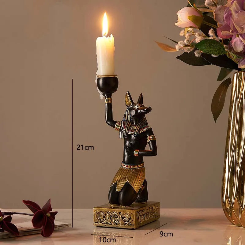 Anubis Ancient Egyptian Tealight Holder