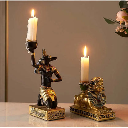 Anubis Ancient Egyptian Tealight Holder