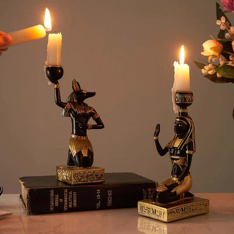 Anubis Ancient Egyptian Tealight Holder