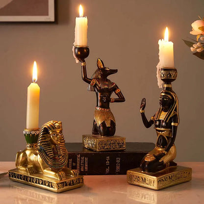 Anubis Ancient Egyptian Tealight Holder