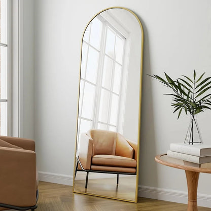 Arched Full Length Mirror - 21x64 Inch