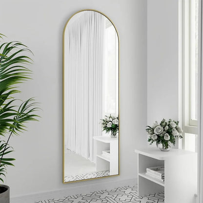 Arched Full Length Mirror - 21x64 Inch