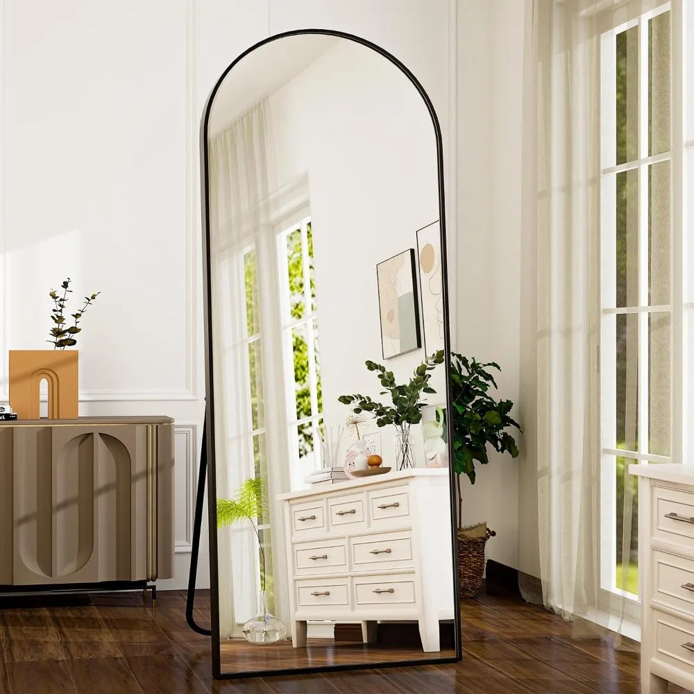 Arched Full Length Mirror - 21x64 Inch