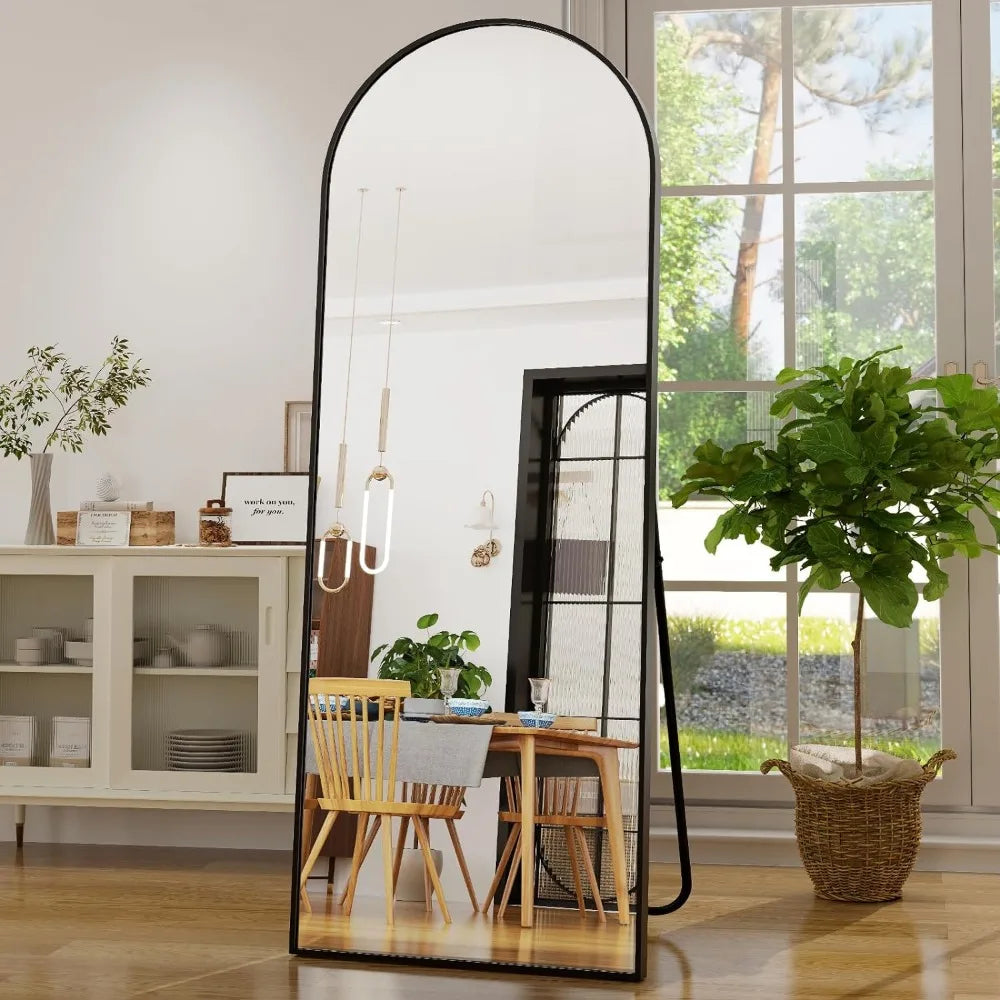 Arched Full Length Mirror - 21x64 Inch