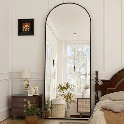 Arched Full Length Mirror - 21x64 Inch