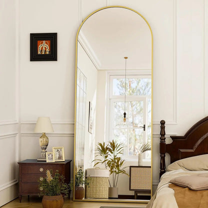 Arched Full Length Mirror - 21x64 Inch