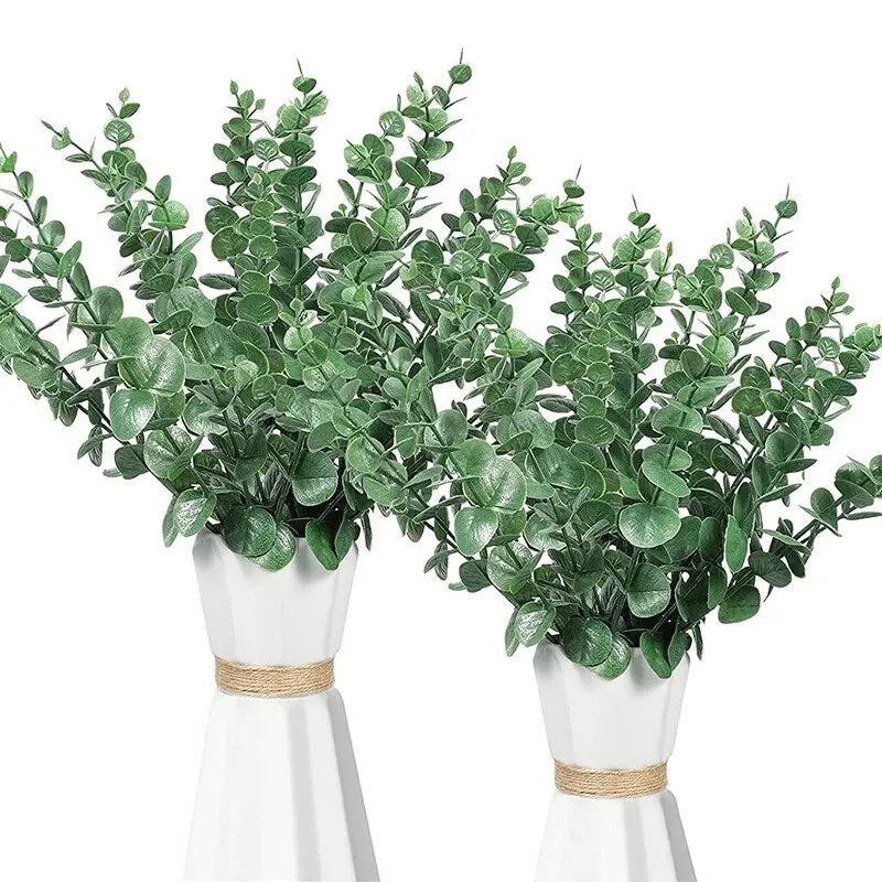 Artificial Eucalyptus Stems for Decor