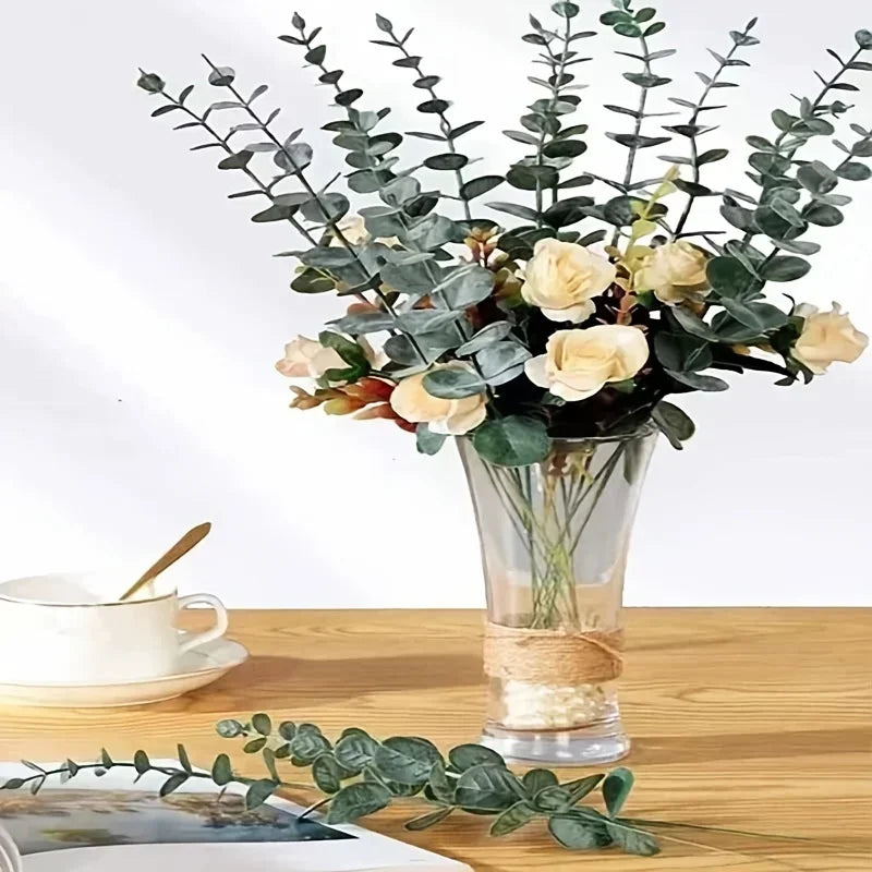 Artificial Eucalyptus Stems for Decoration