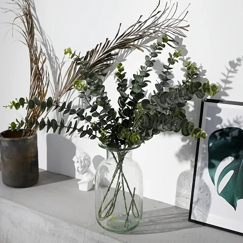 Artificial Eucalyptus Stems for Decoration