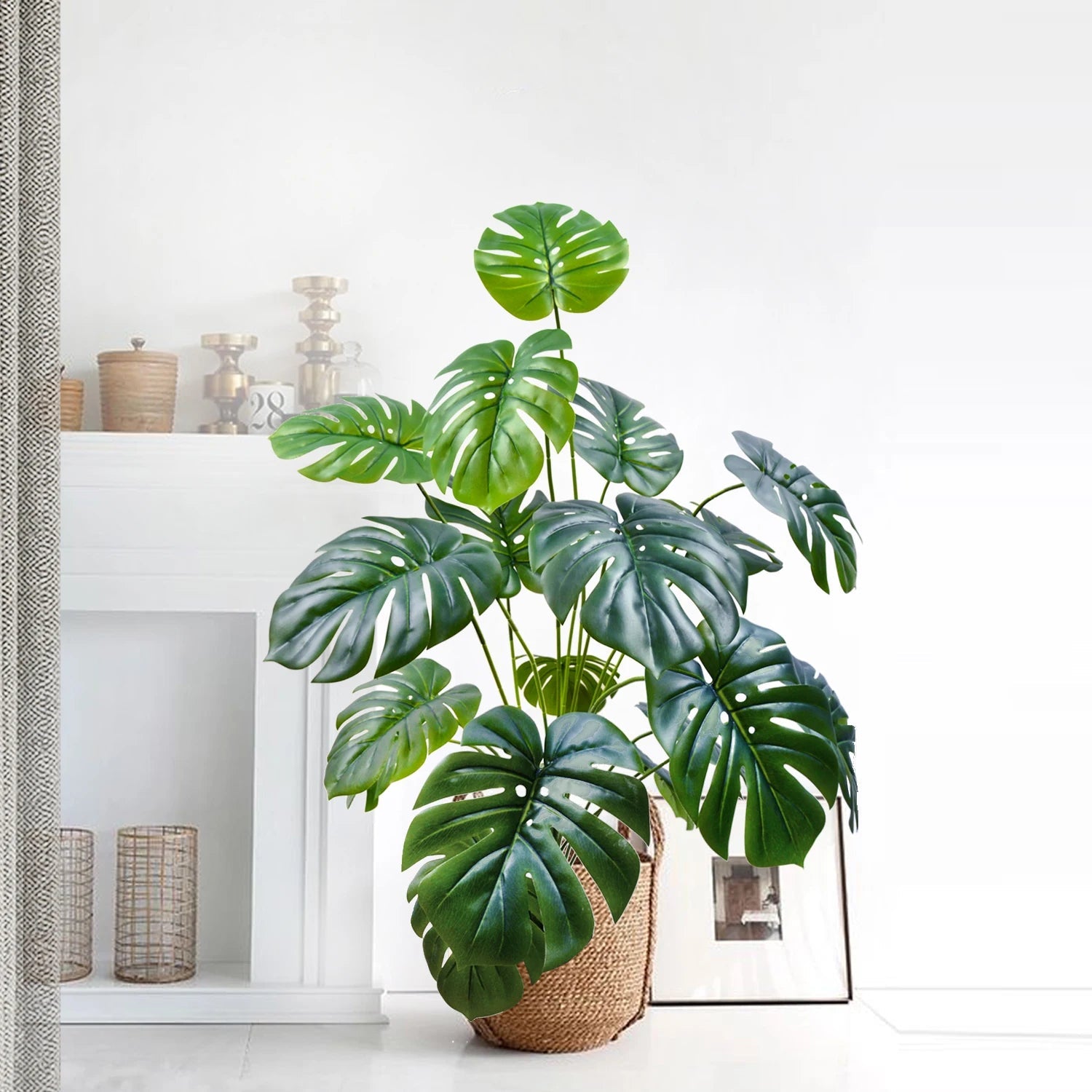 Artificial Monstera Leaf Plant 100cm