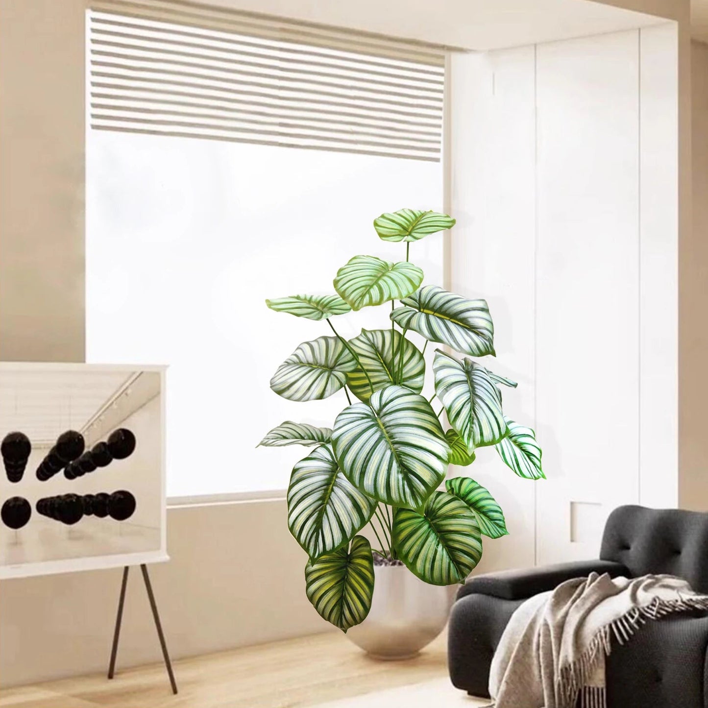 Artificial Monstera Leaf Plant 100cm