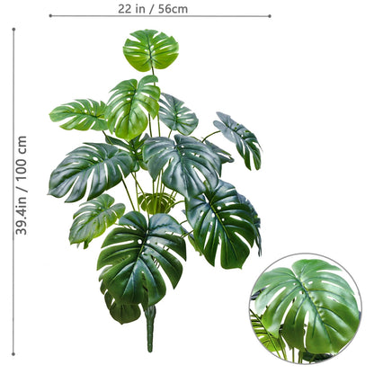 Artificial Monstera Leaf Plant 100cm