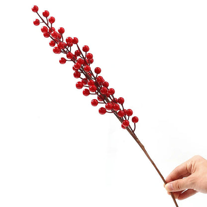 Artificial Red Berry Flower Bouquet