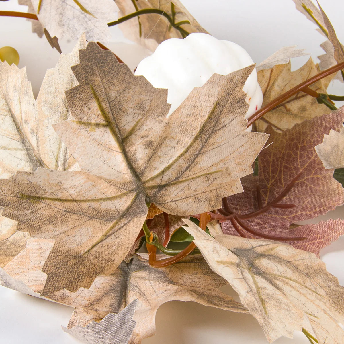 Autumn Maple Leaf Pumpkin Garland